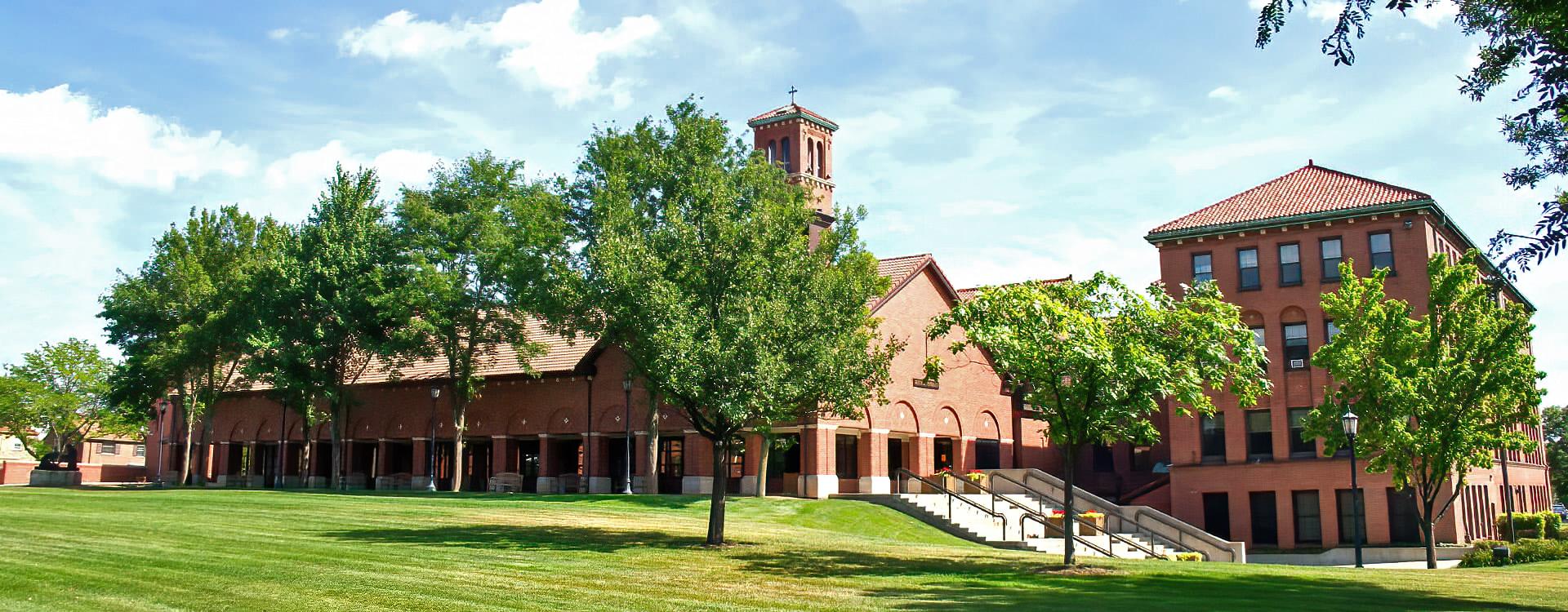 Campus Center in summer